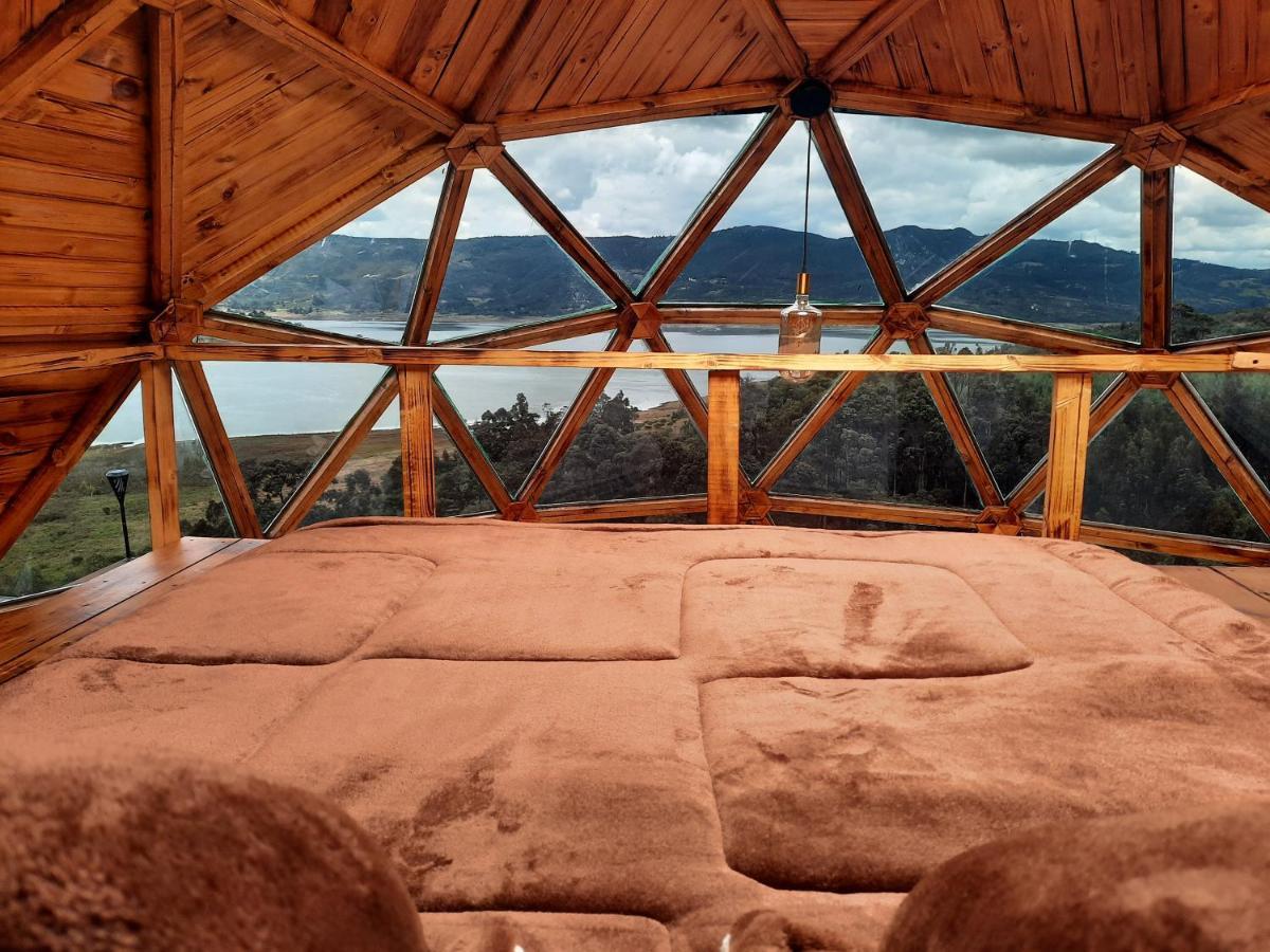Benigno Mirador Bed & Breakfast Guatavita Ngoại thất bức ảnh