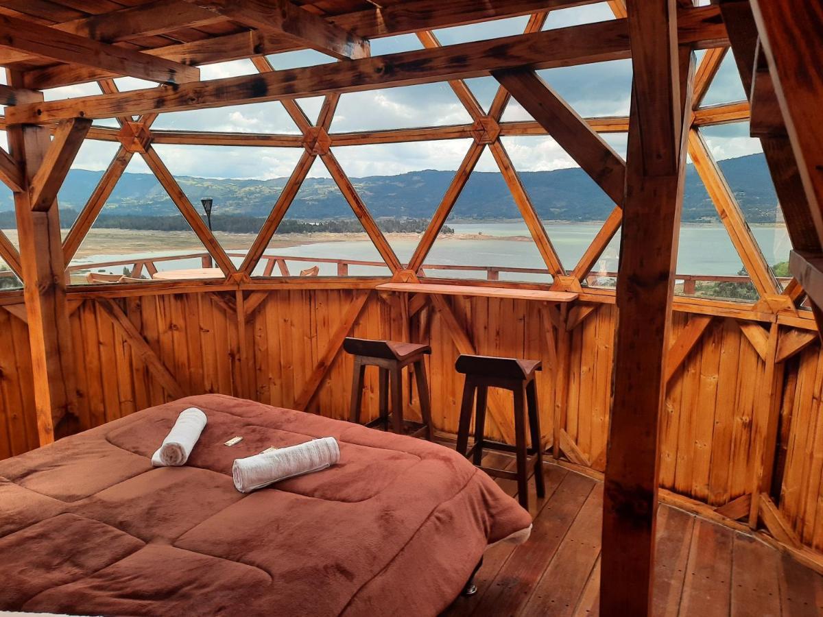 Benigno Mirador Bed & Breakfast Guatavita Ngoại thất bức ảnh