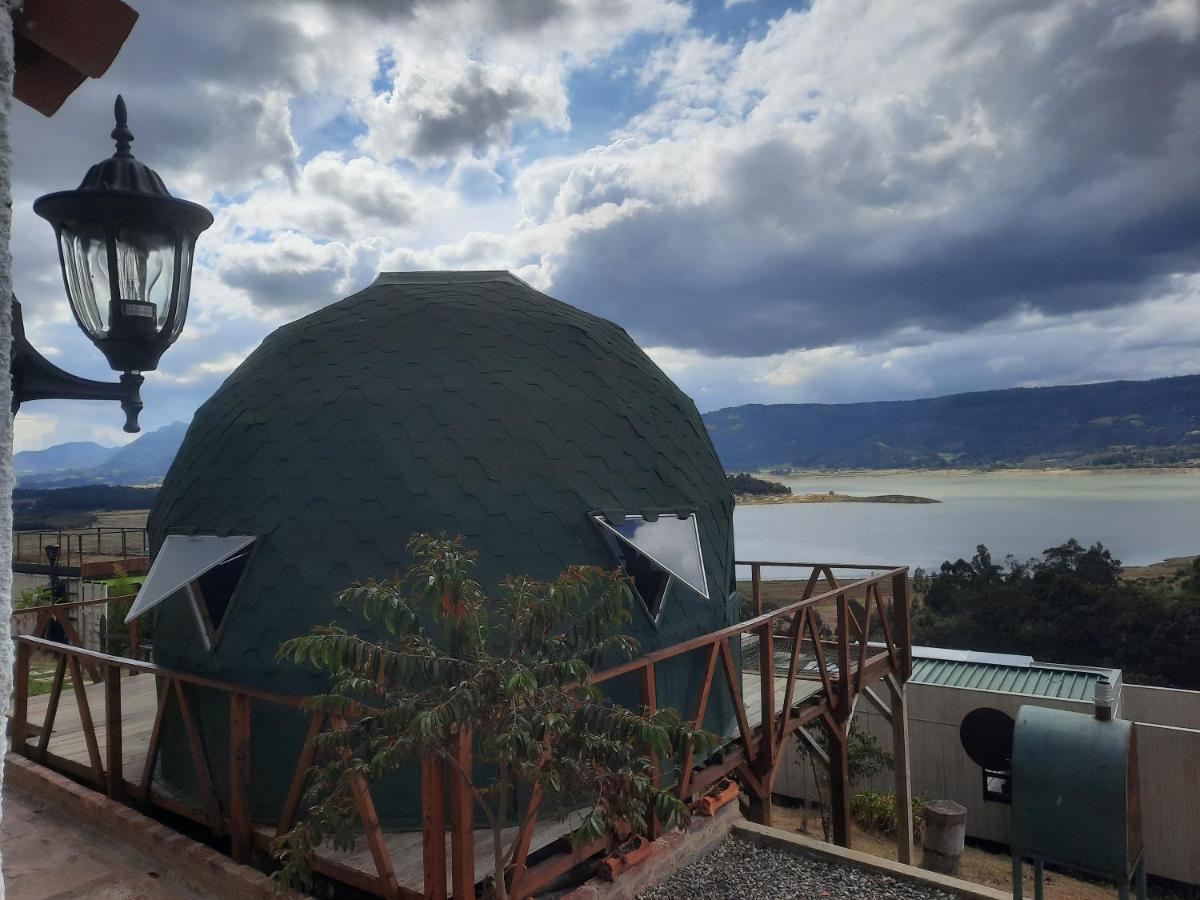 Benigno Mirador Bed & Breakfast Guatavita Ngoại thất bức ảnh