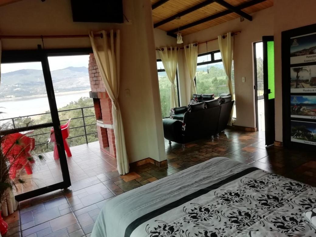 Benigno Mirador Bed & Breakfast Guatavita Ngoại thất bức ảnh