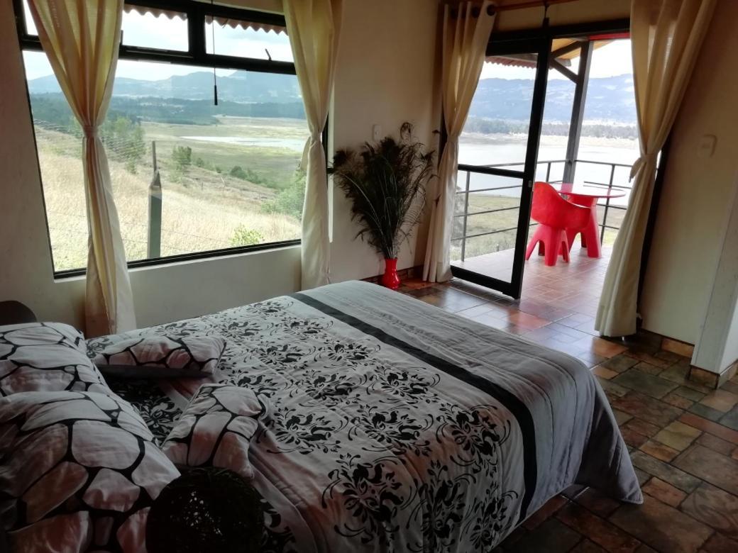 Benigno Mirador Bed & Breakfast Guatavita Ngoại thất bức ảnh