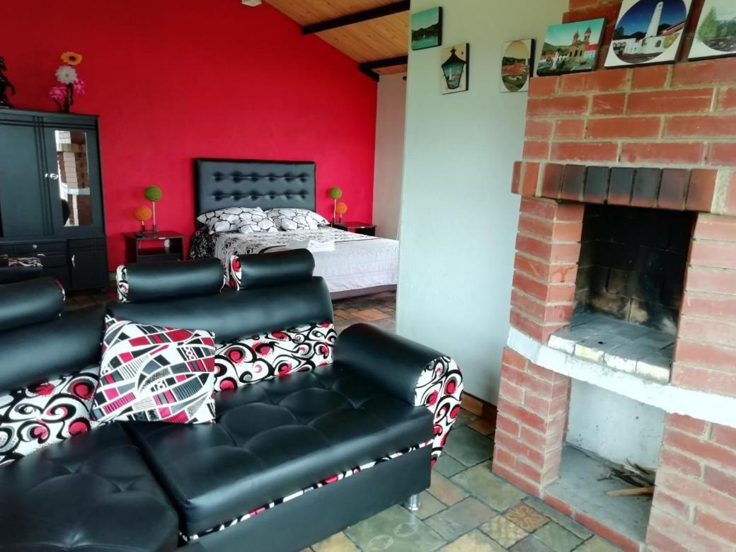 Benigno Mirador Bed & Breakfast Guatavita Ngoại thất bức ảnh